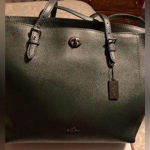 Coach Turn lock  in Hunter Green